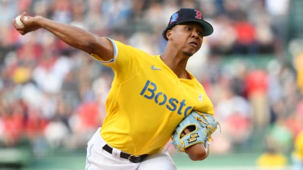 Boston Red Sox pitcher Brayan Bello